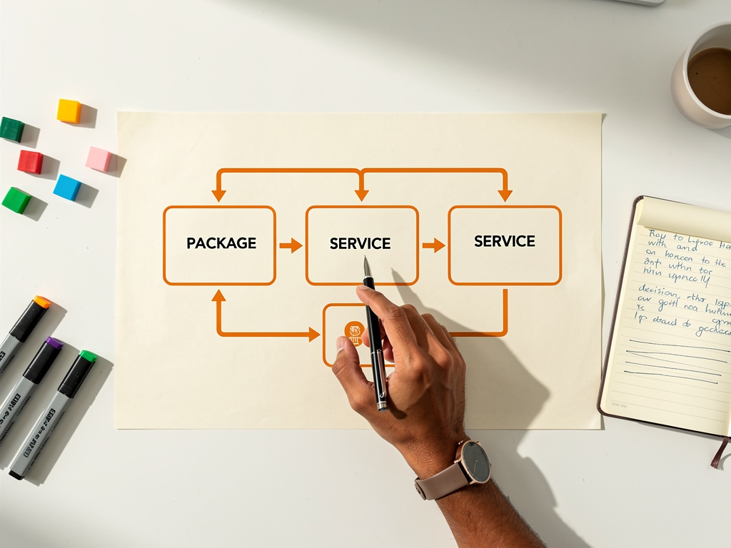 Diagramm zur Vereinfachung des Kundenauswahlprozesses
